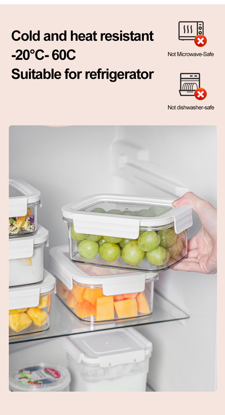 Fruit Snack Box Portable Sealed Food Storage Contaniner