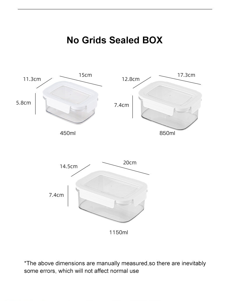 Fruit Snack Box Portable Sealed Food Storage Contaniner