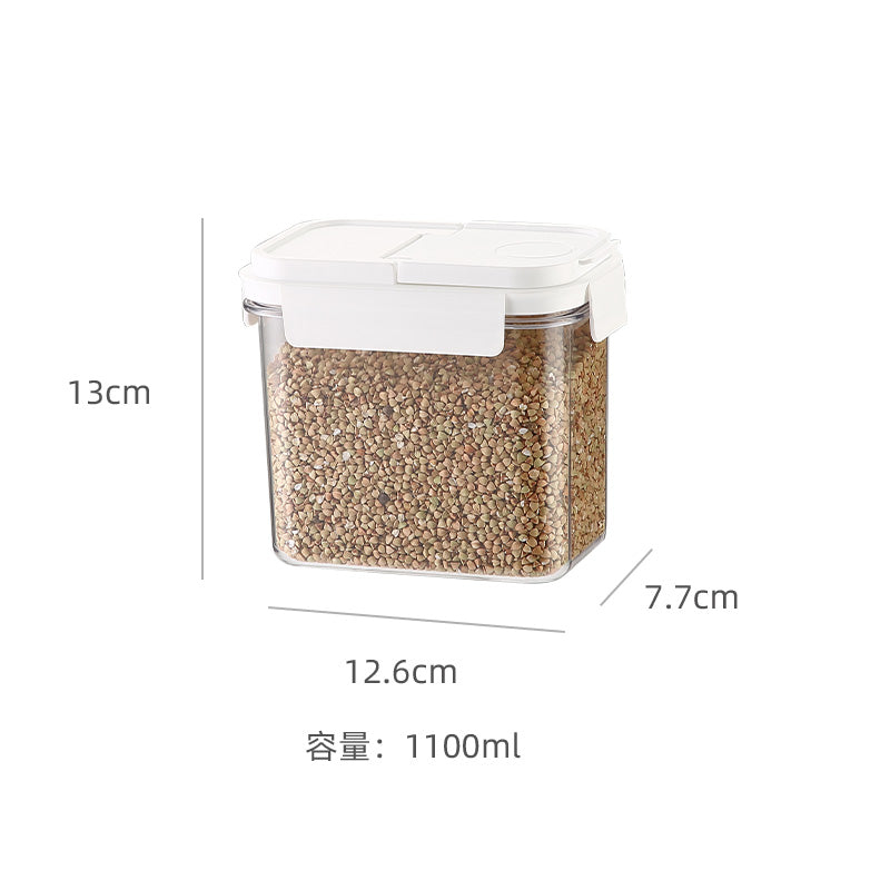 Opening Lid Storage Box Airtight Cereal Seal Container