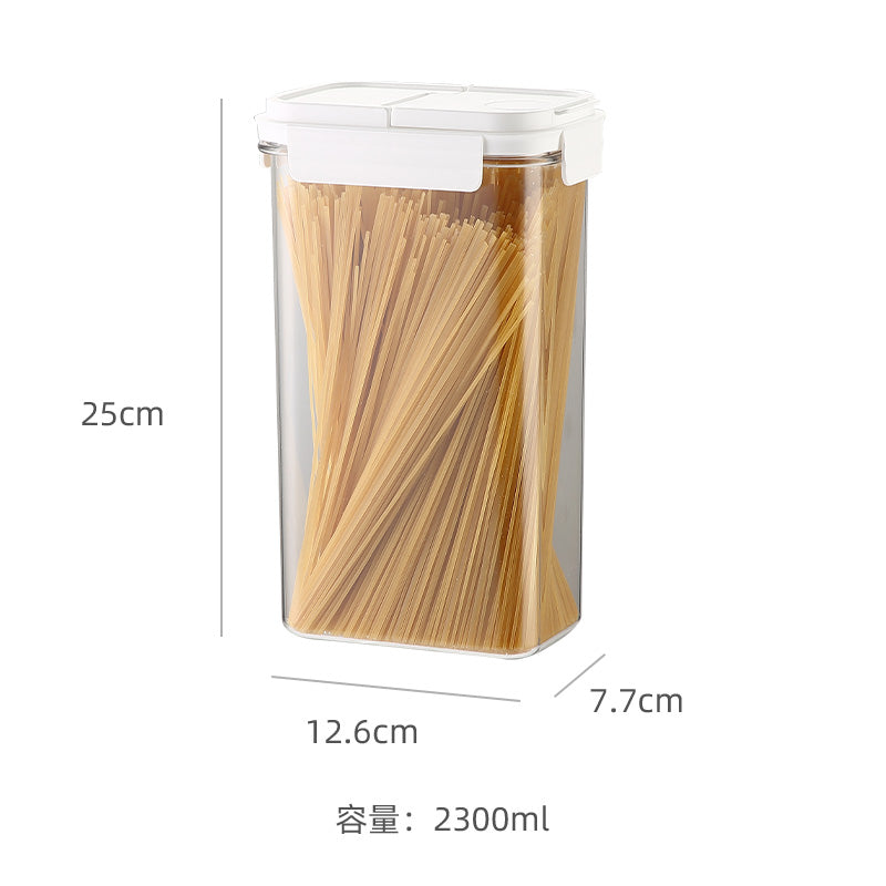 Opening Lid Storage Box Airtight Cereal Seal Container