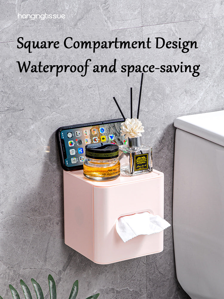 Classic Tissue Box Wall Hanging and Desktop Type