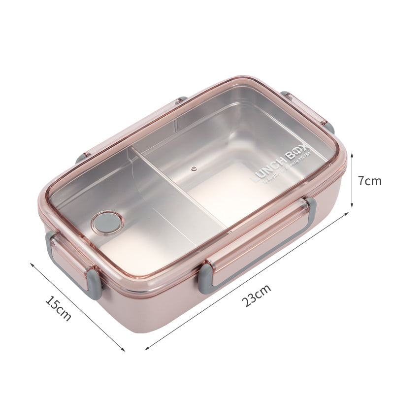 Bamboo Fiber Stainless Steel Bento Lunch Box
