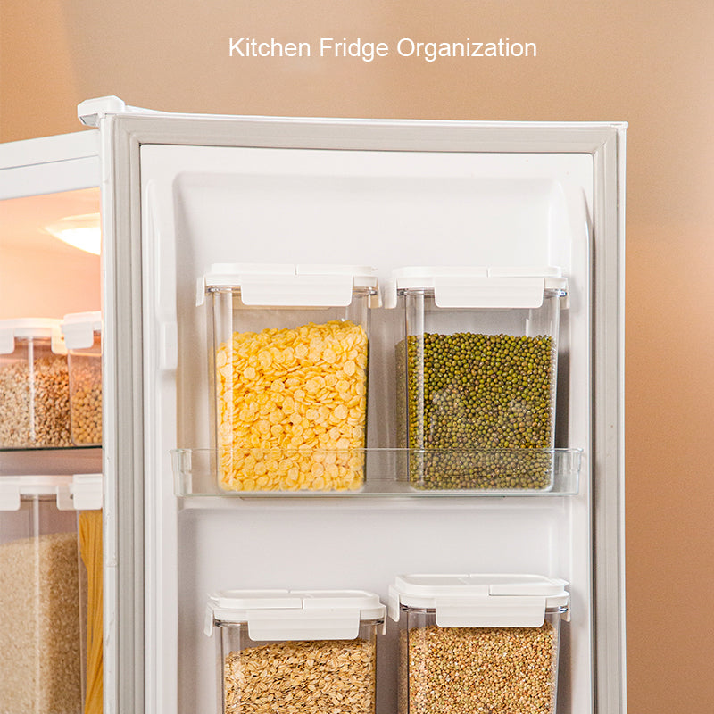 Opening Lid Storage Box Airtight Cereal Seal Container