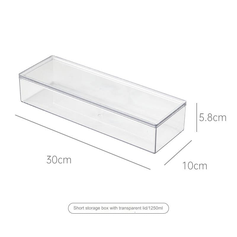 Organizer Rectangular Containers Food Fresh Stackable Storage Box