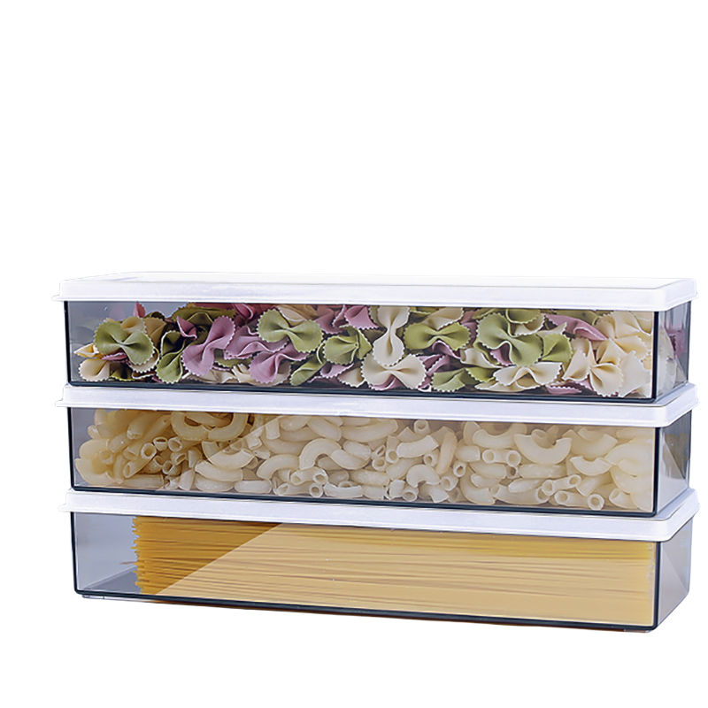 Organizer Rectangular Containers Food Fresh Stackable Storage Box