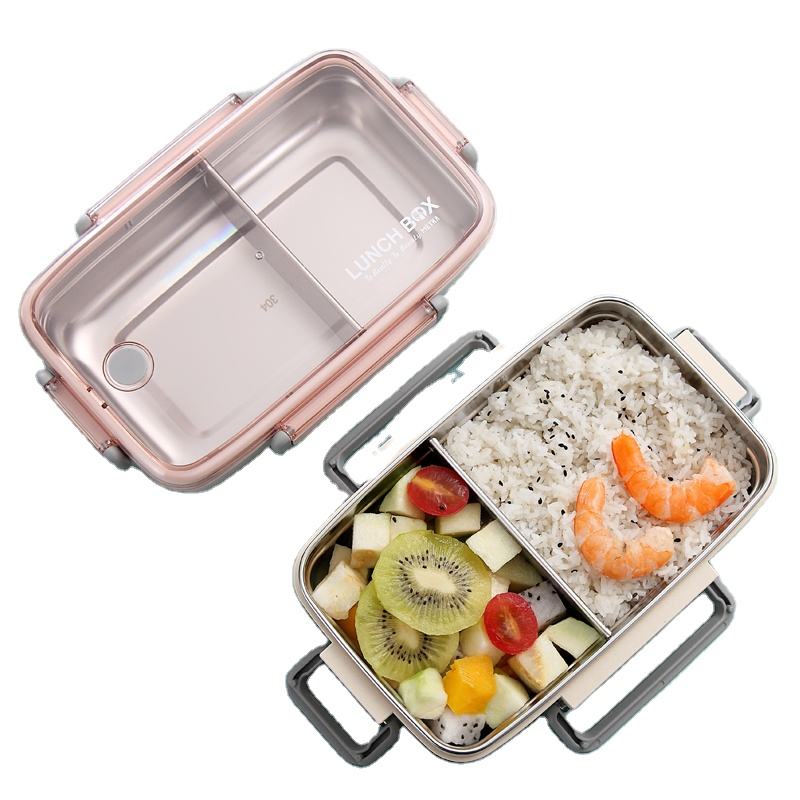 Bamboo Fiber Stainless Steel Bento Lunch Box