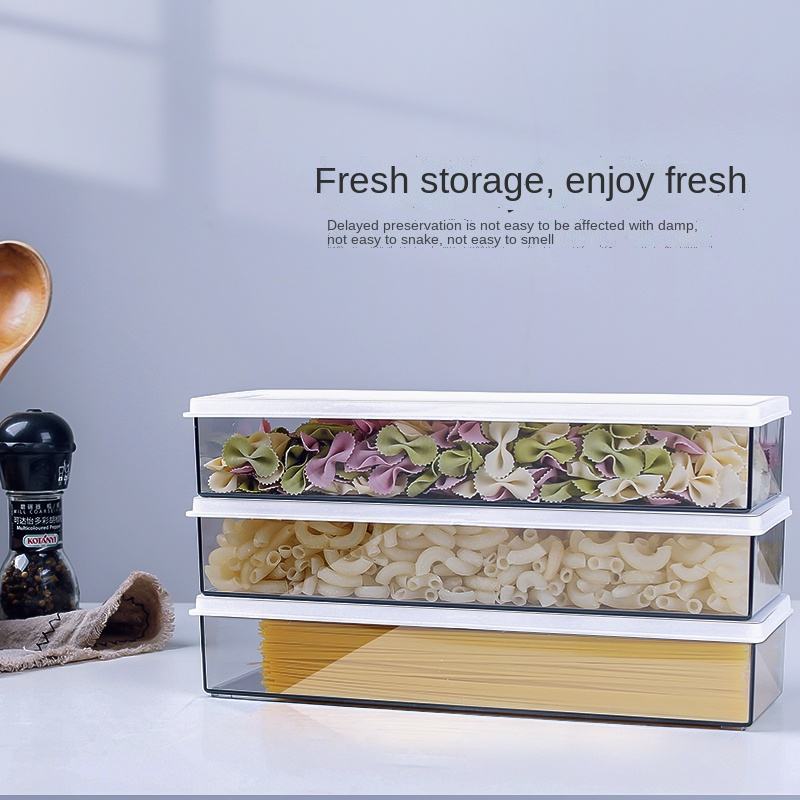Organizer Rectangular Containers Food Fresh Stackable Storage Box
