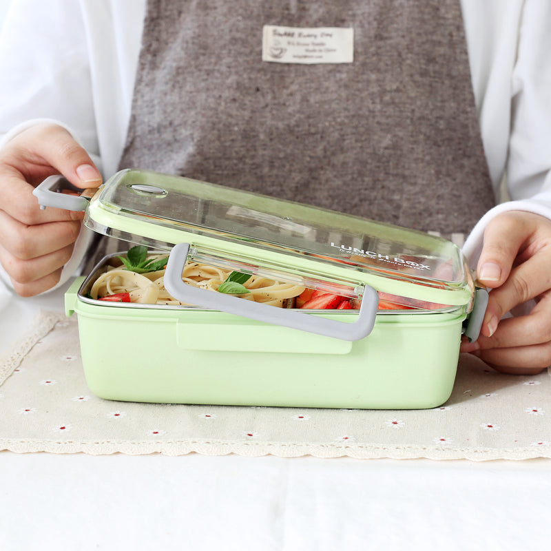 Bamboo Fiber Stainless Steel Bento Lunch Box