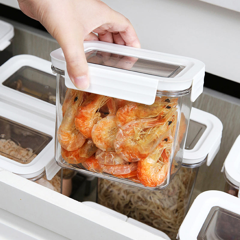 Transparent Fresh-keeping Jar Sealed Kitchen Storage Container Storage Box