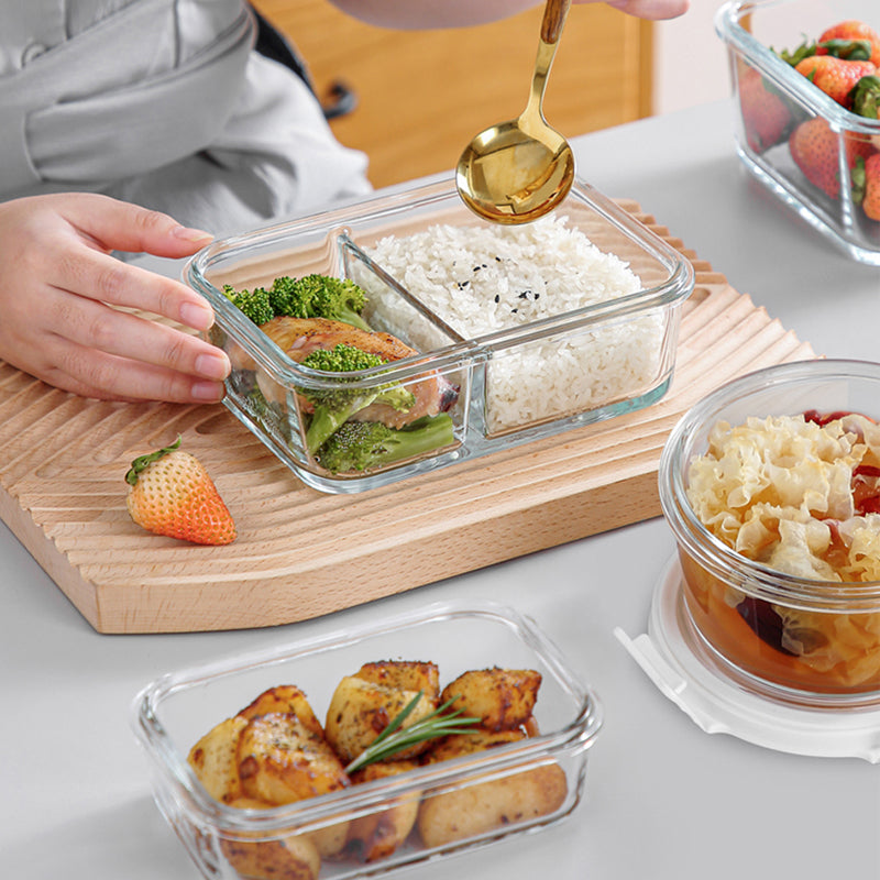Glass Meal Prep Containers Seal Food Storage Containers