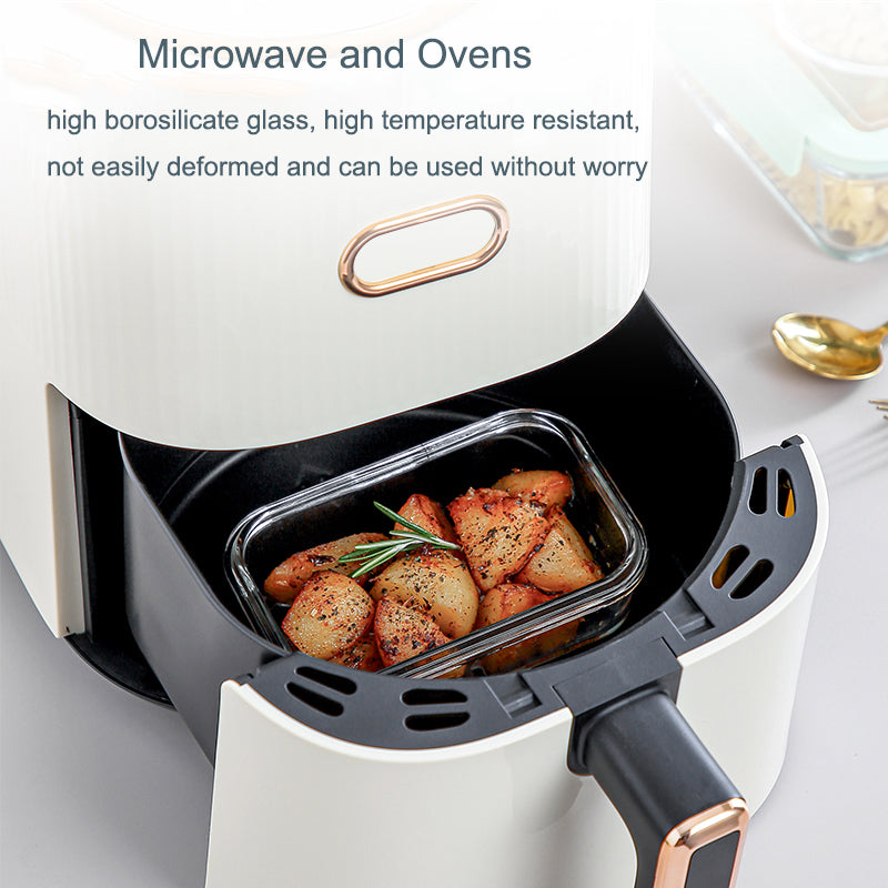 Glass Meal Prep Containers Seal Food Storage Containers