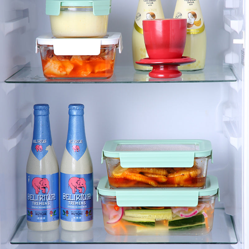 Glass Meal Prep Containers Seal Food Storage Containers