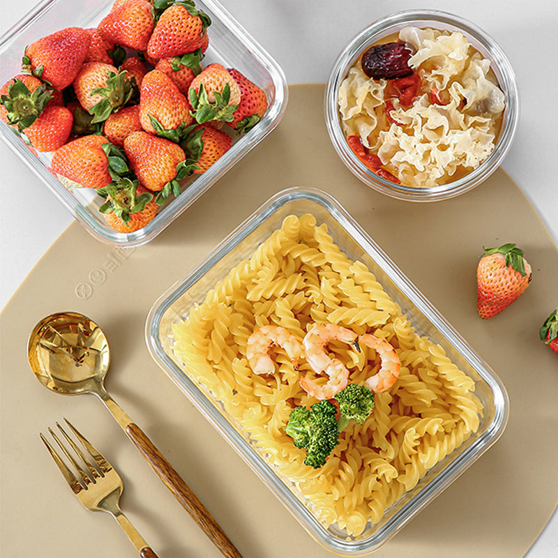 Glass Meal Prep Containers Seal Food Storage Containers